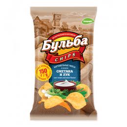 Сметана і цибуля (150 г)