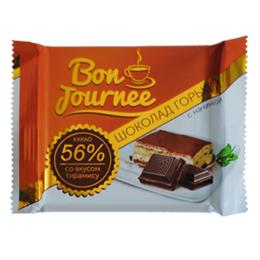 Шоколад "Bon Journee" гіркий з начинкою зі смаком тірамісу 80 г