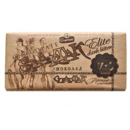 Шоколад "ГІРКИЙ - ЕЛІТНИЙ 72%" 90 г