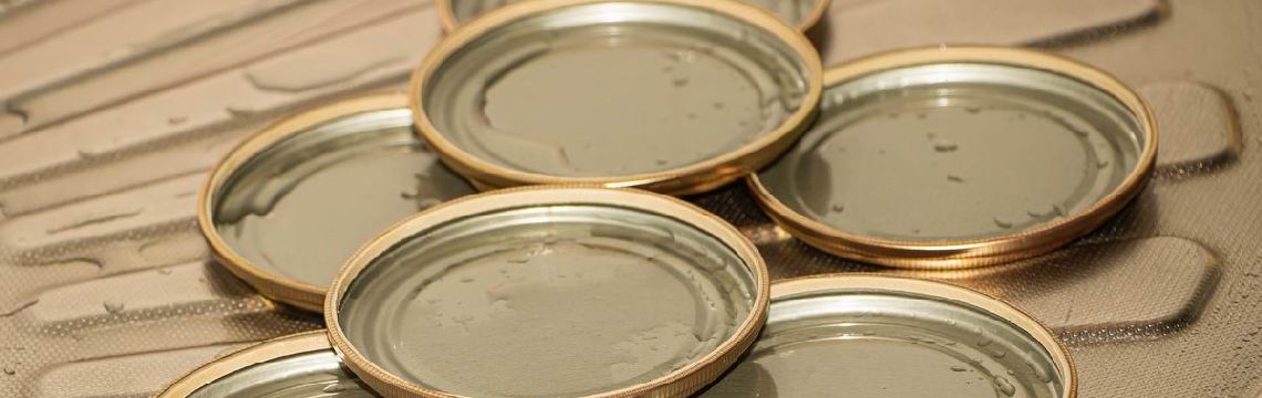 Закаточні кришки для консервації